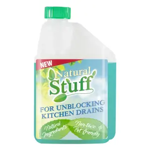 Natural Stuff for Unblocking Kitchen Drains 500ml