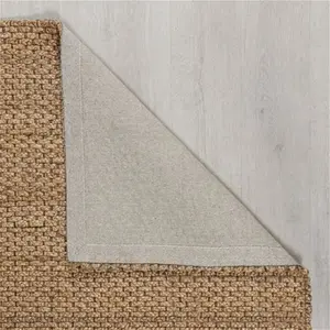 Dunelm Chunky Jute Woven Runner, Boho, Size: 60cm X 150cm (2ft X 5Ft), Chunky Jute Natural