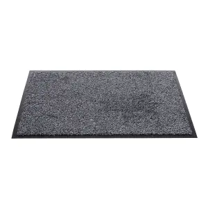 Sentry Barrington Cotton Washable Mat 16 x 24''Grey