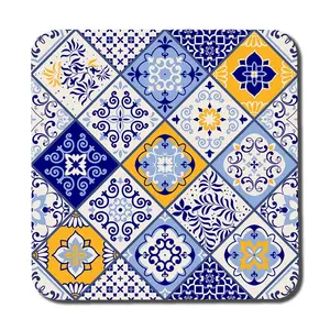 Square 6 Piece Coaster Set (Set of 6)