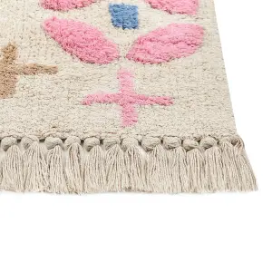 Cotton Area Rug 160 x 230 cm Multicolour DARAN