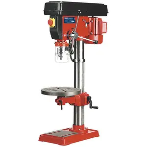 Powerful 16-Speed Bench Pillar Drill with 650W Motor and Safety Features