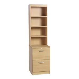 Cosmo 48cm Wide 2 -Drawer File Cabinet Classic Oak