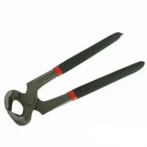 200mm 8 Inch Expert Carpenters Pincers Pliers Nipper Vinyl Dipped Handles