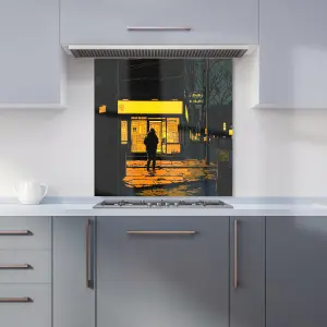 Dante Mercer: 00018 Premium Glass Kitchen Splashback W600mm x H600mm