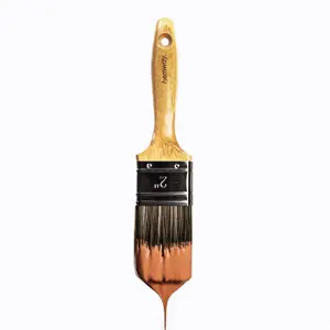 Premium 2 Inch Bamboo Paint Brush For Indoor Outdoor Emulsion Paint & Varnish