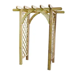 Forest Garden Ultima Arch Pergola, (H)2450mm (W)1820mm