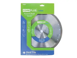 CorePlus HT300 Hard Tile Turbo Diamond Blade 300mm