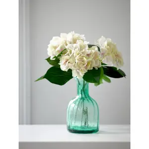 Bloom Artificial Single Belle Epoque Hydrangea Flower Stem - Faux Fake Silk Flower Indoor Floral Home Decoration - Measures L60cm