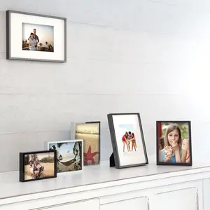 nielsen Alpha Aluminium Picture Frame Silver / 24cm W x 30cm H