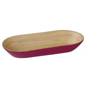 Maison by Premier Kyoto Raspberry Oblong Bowl