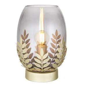 Jardin Floral gold effect Table lamp