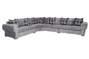 Verona 8 Seater - Right Hand - Chenille