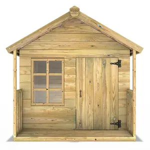 Rebo 5FT x 5FT Childrens Wooden Garden Playhouse - Woodpecker