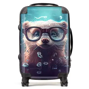 Ferret Splashart Water Suitcase - Cabin