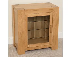 Kuba Solid Oak Media Unit with Storage