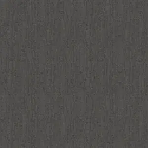 Galerie Luxe Dark Grey Moire Texture Smooth Wallpaper