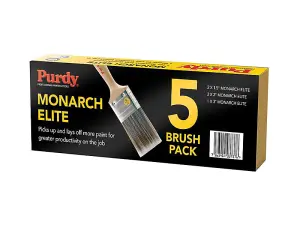 Purdy Monarch Elite 5 Piece Set for Professional Paint Finishes