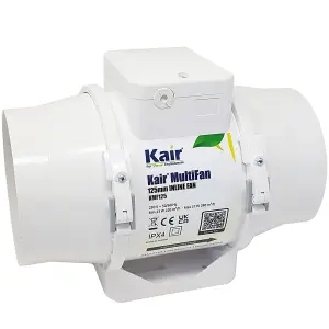 Kair MultiFan 125mm In Line Fan