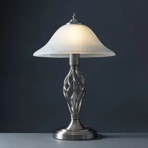 Axelrod Metal Table Lamp Nickel