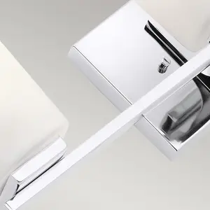 Luminosa Kichler Roehm Bathroom Wall Lamp Polished Chrome, IP44