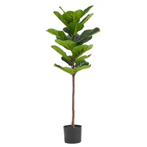 Large Fiddle Fig Tree Artificial 120cm Premium Plant