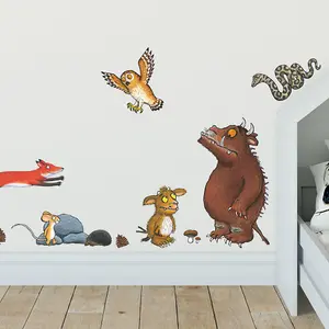 Gruffalo's Child Wall Sticker Pack Children's Bedroom Nursery Playroom Décor Self-Adhesive Removable