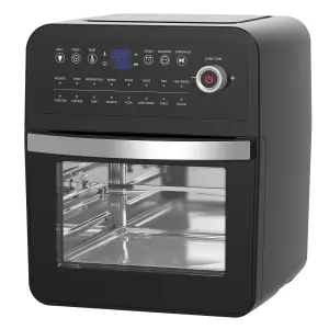 EMtronics 12L Air Fryer Oven Combi Digital with Timer - Black