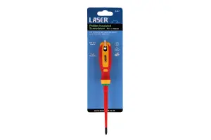 Laser Tools 8447 VDE 1000V Insulated Phillips Screwdriver PH1 x 100mm