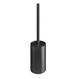 Cosmic Free Standing Toilet Brush Brushed Black PVD Architect Sp