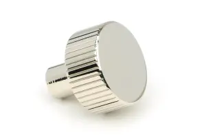 From The Anvil Polished Nickel Judd Cabinet Knob - 25mm (No rose)