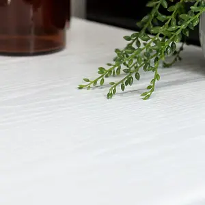 d-c-fix Woodgrain Whitewood Self Adhesive Vinyl Wrap Film for Kitchen Doors and Worktops A4 Sample 297mm(L) 210mm(W)