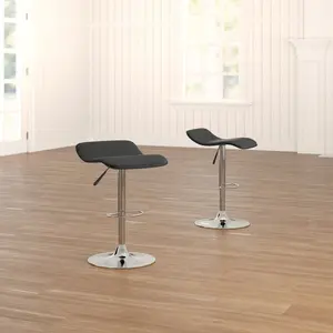 Height Adjustable Swivel Bar Stool