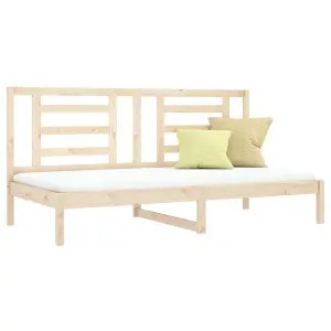 Berkfield Day Bed 90x200 cm Solid Wood Pine