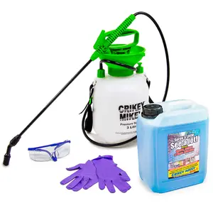 Mould, Lichen & Algae Remover Crikey Mikey 1 Outdoor 5L & Cleaning Sprayer Kit