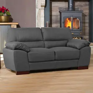 Westbrook 2 Seat Fabric Sofa - Ash