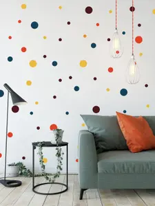 Retro Wall Stickers For Kids Rooms Polka Dots