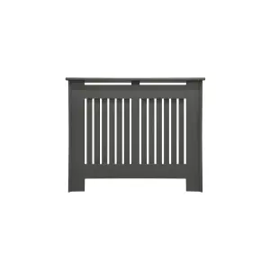 Kensington Small Grey Radiator cover 800mm(H) 1020mm(W) 180mm(D)