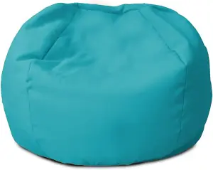 rucomfy Outdoor Water Resistant Small Kids Beanbag - Turquoise