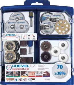 Dremel EZ SpeedClic 70 piece Multi-tool kit