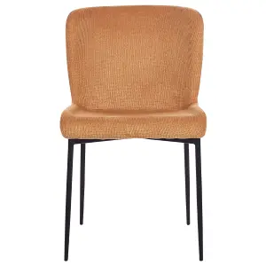 Set of 2 Dining Chairs ADA Orange