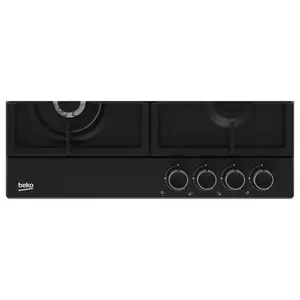 Beko HQBAW64225SB 58cm Gas Hob - Black