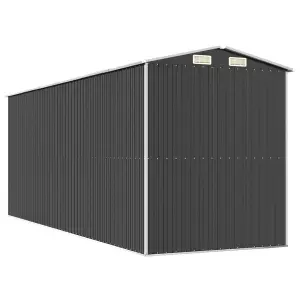 Berkfield Garden Shed Anthracite 192x523x223 cm Galvanised Steel