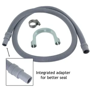 SPARES2GO Universal Washing Machine / Dishwasher Drain Hose Extension Kit (1.5 Metre)