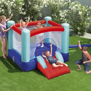 Bestway Blue & red Inflatable bouncy castle Rectangular Bounce & slide