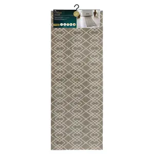 JVL Mega Runner Mat 57 x 150 cm, Diamond Trellis