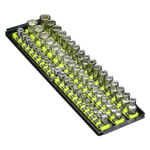 Ernst 8460HV Socket Boss Storage Organiser Rail 3-Rail Twist Lock 18" HIVIZ