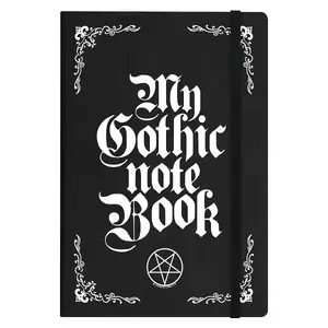 Grindstore My Gothic A5 Notebook Black/White (One Size)