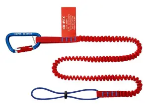 Knipex Tool Safety Lanyard System Set - 900mm Tethering for Industrial Professionals