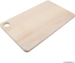 Large Rectangular Wooden Chopping Board Kitchen Cutting Vegetables Serving Tray